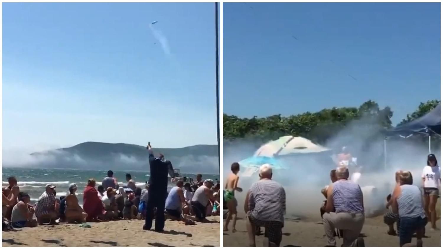 У Росії поранили жінку з ракетниці під час святкування дня ВМФ: відео У Росії поранили жінку з ракетниці під час святкування дня ВМФ: відео