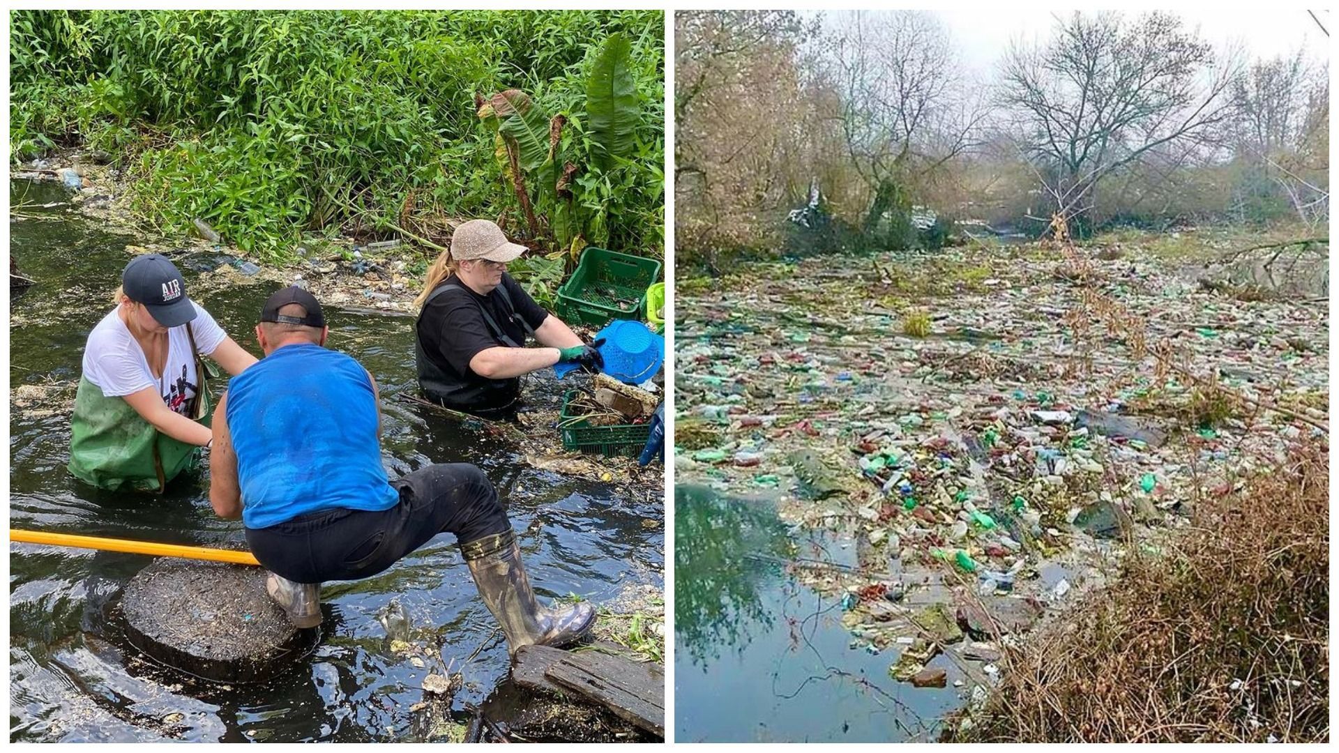 На Харківщині волонтери рятують річку від екологічної катастрофи