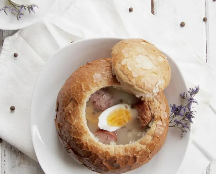 Суп у буханці хліба Суп у буханці хліба