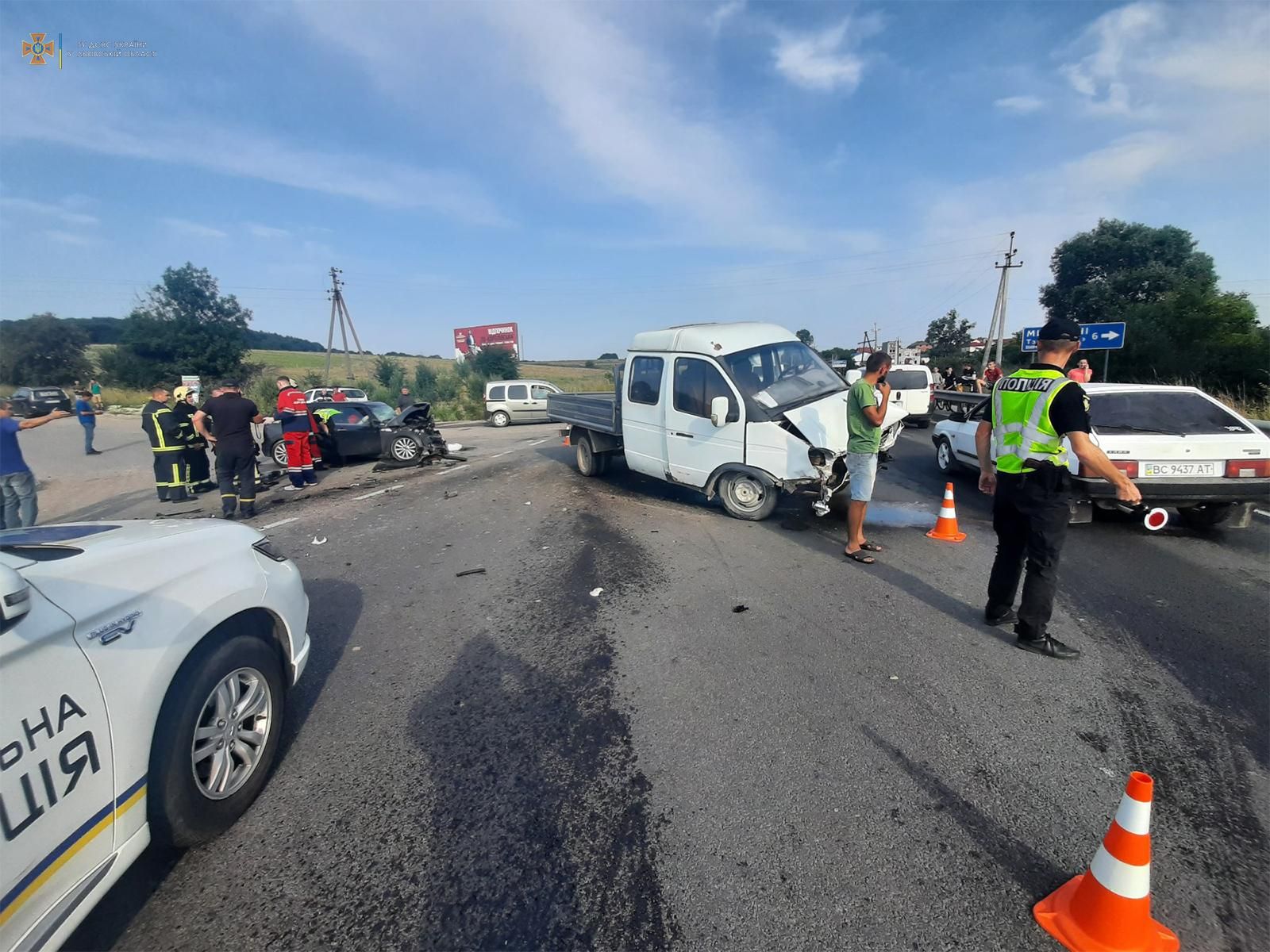 В ДТП на Львівщині постраждала 3-річна дитина В ДТП на Львівщині постраждала 3-річна дитина
