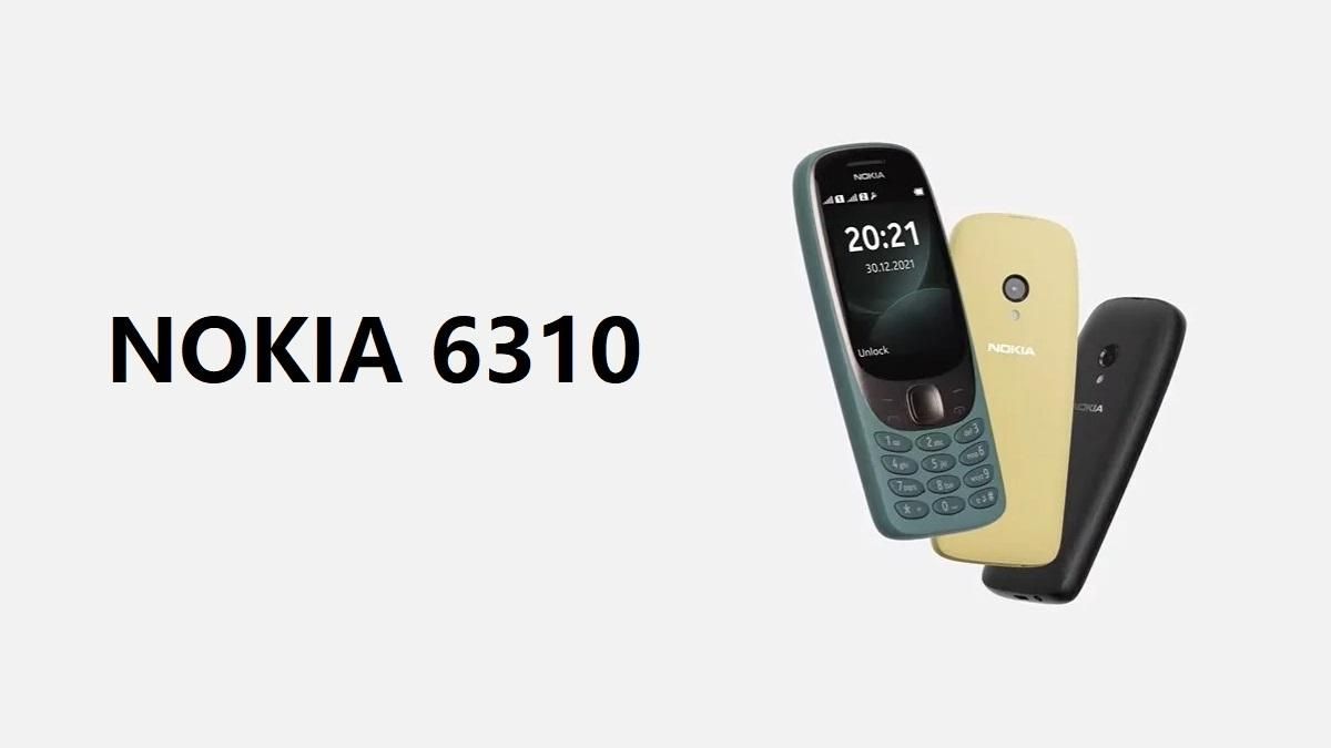 NOKIA 6310 перевтілилася у сучасному телефоні від HMD Global