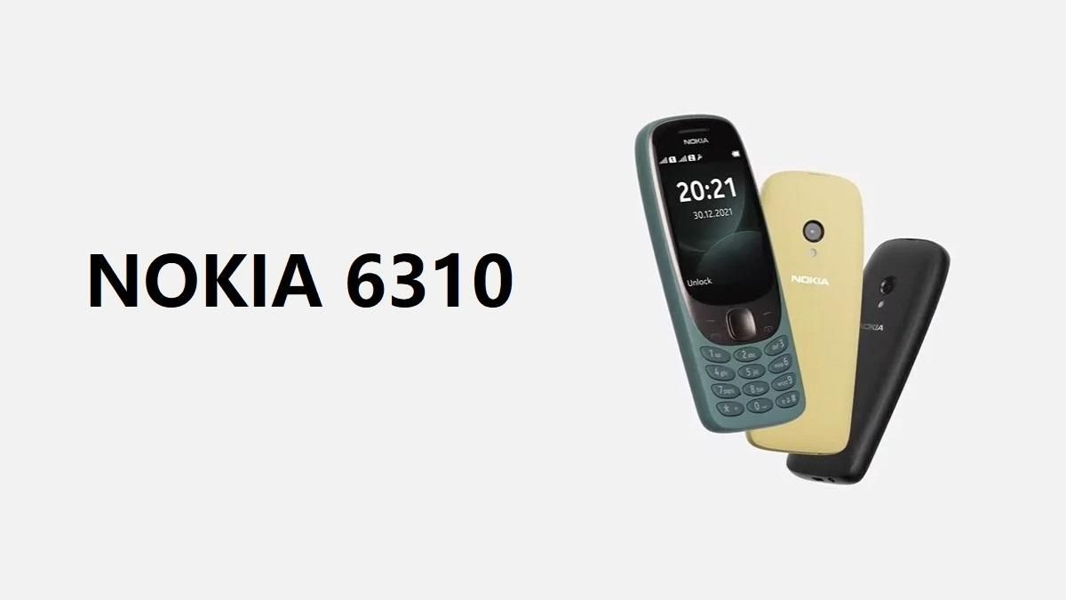 NOKIA 6310 перевоплотилась в современном телефоне от HMD Global