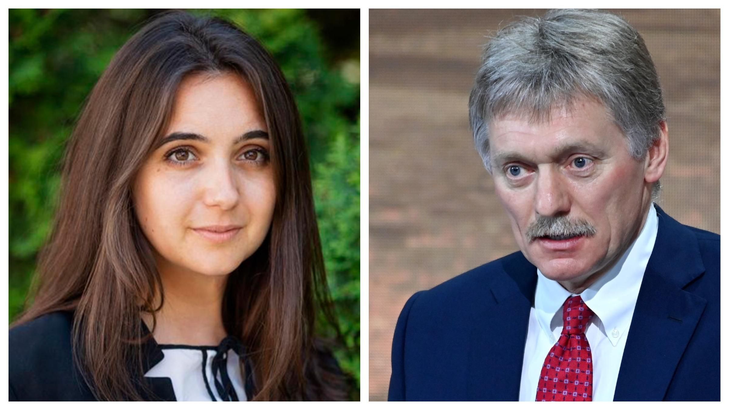 Мендель відправила свою книгу Пєскову в Кремль Мендель відправила свою книгу Пєскову в Кремль