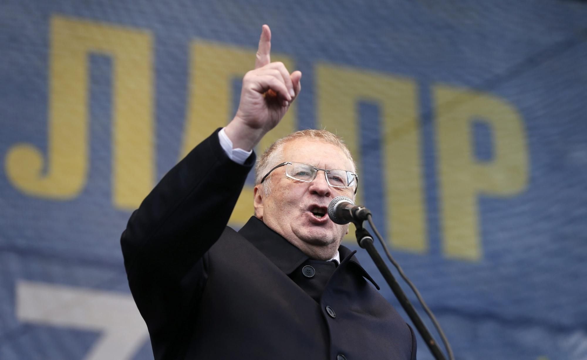 Жириновский призвал наказать Украину, чтобы защитить Кремль