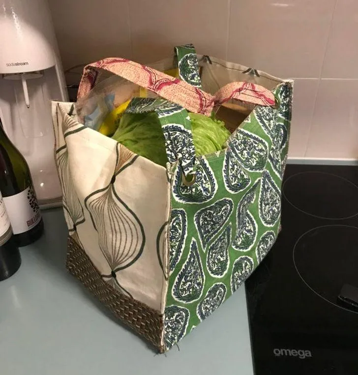 Сумка із клаптиків тканини Сумка із клаптиків тканини