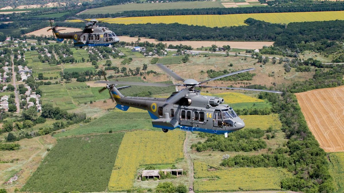 Нацгвардія почала тренування на французьких гелікоптерах – фото