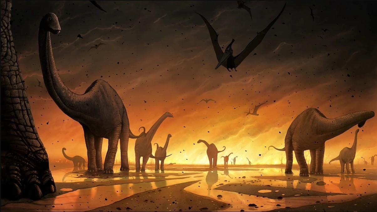 Динозавры: откуда прилетел астероид, уничтоживший динозавров