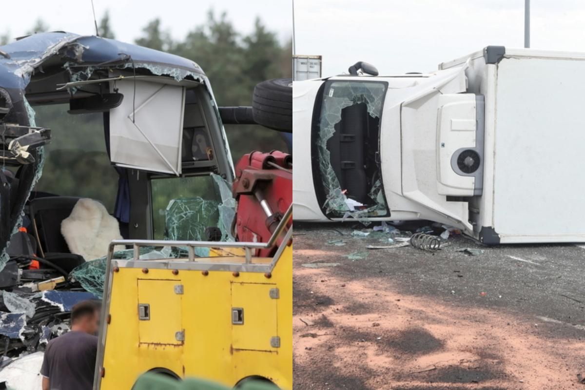 В Польше автобус с детьми столкнулся с грузовиком: есть пострадавшие