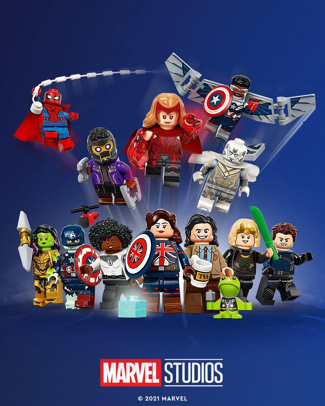 LEGO представила колекційні міні-фігурки за серіалами Кіновсесвіту Marvel