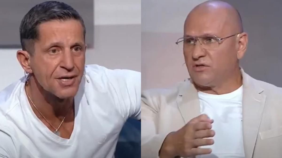 Зорян Шкиряк и Евгений Шевченко устроили схватку в прямом эфире Зорян Шкиряк и Евгений Шевченко устроили схватку в прямом эфире