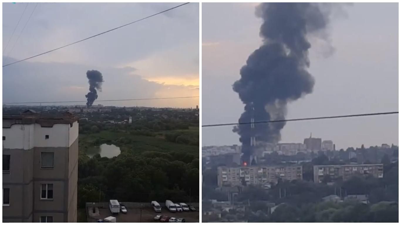 Авария в Киеве лишила света часть города: видео масштабного пожара Авария в Киеве лишила света часть города: видео масштабного пожара