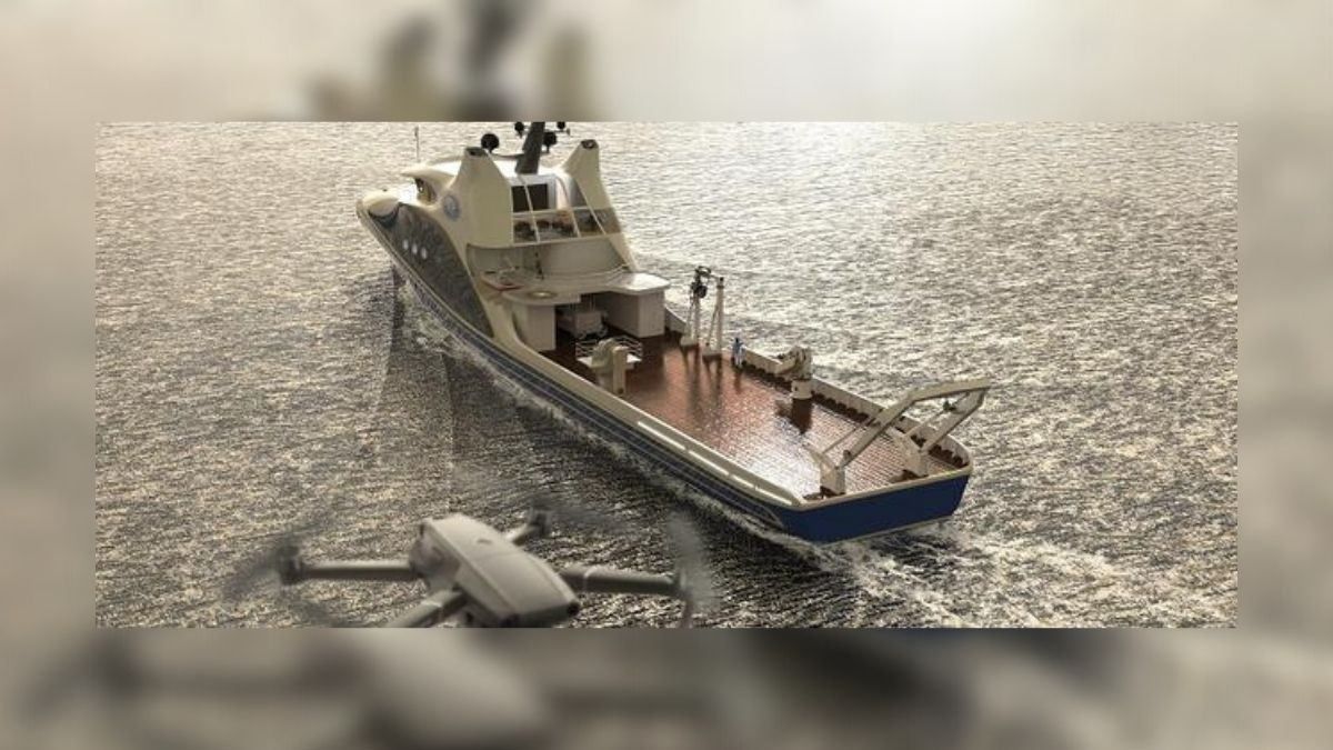 Китайцы начали строить автономную исследовательскую плавучую базу для роботов Китайцы начали строить автономную исследовательскую плавучую базу для роботов