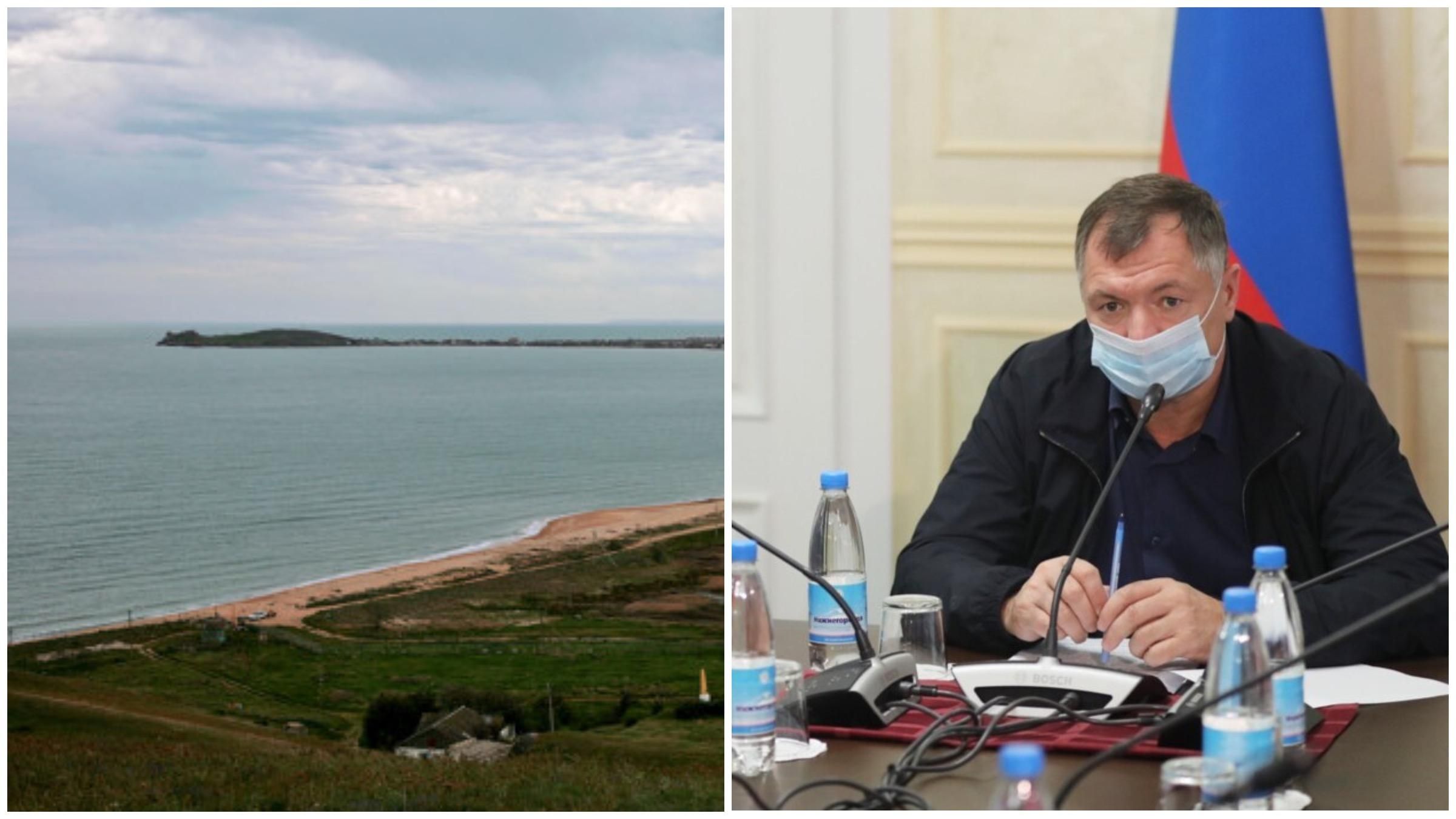 Окупанти Криму заявили, що дістали воду з-під Азовського моря