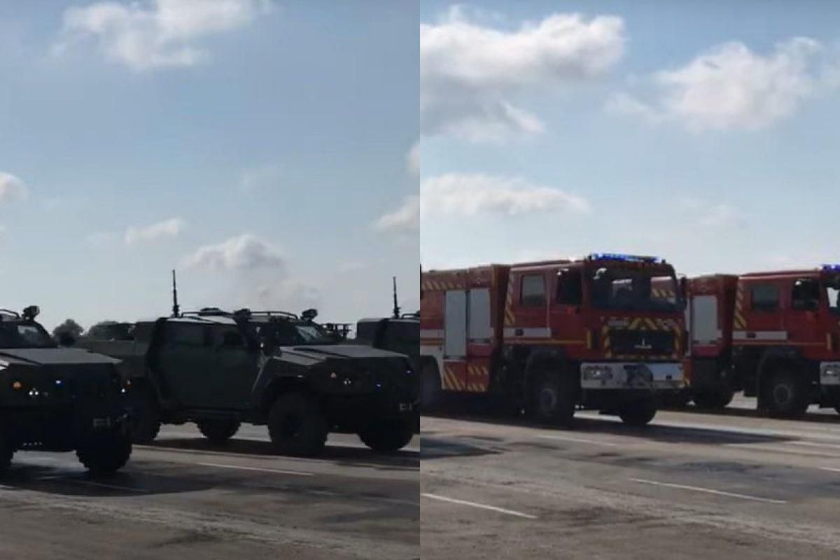 В Чернигове провели репетицию парада ко Дню Независимости: фото В Чернигове провели репетицию парада ко Дню Независимости: фото