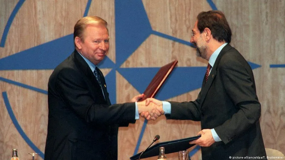 Президент Кучма підписав Хартію в Мадриді 1997 року