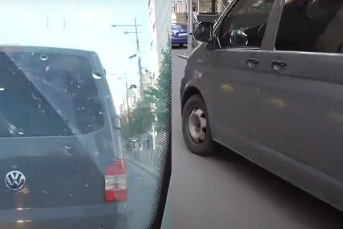 НАБУ показало відео переслідування автомобіля СБУ, в якому везли Чауса