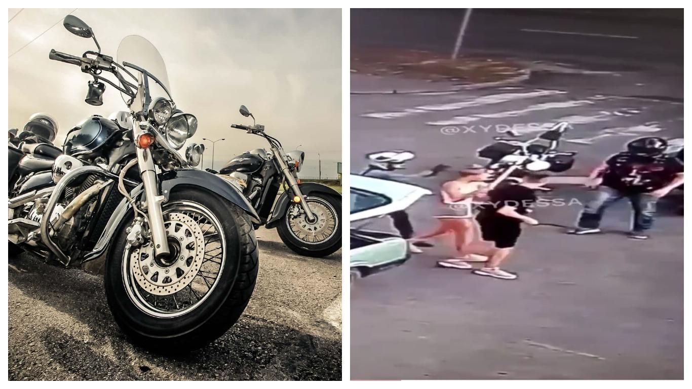 В Черкассах байкеры избили парня и девушку В Черкассах байкеры избили парня и девушку