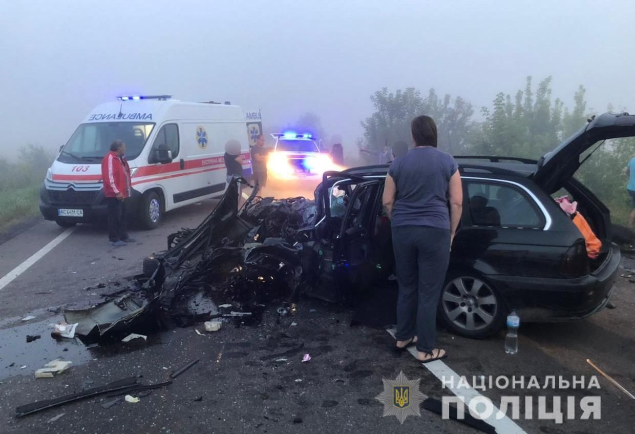 На Волыни в ДТП 1.08.2021 пострадали 7 человек: фото На Волыни в ДТП 1.08.2021 пострадали 7 человек: фото