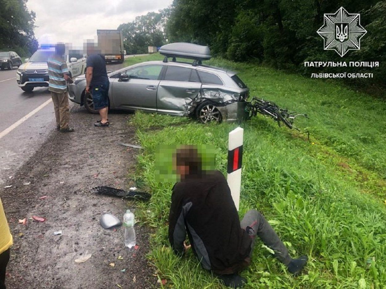 Движение транспорта затруднено: на трассе Киев - Чоп 2 августа 2021 произошло тройное ДТП - фото Движение транспорта затруднено: на трассе Киев - Чоп 2 августа 2021 произошло тройное ДТП - фото