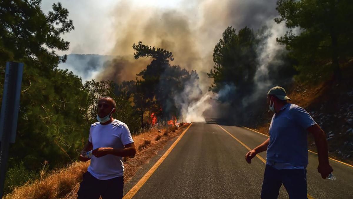 Страшные пожары в Турции: видео и фото, какая ситуация 2 августа 2021