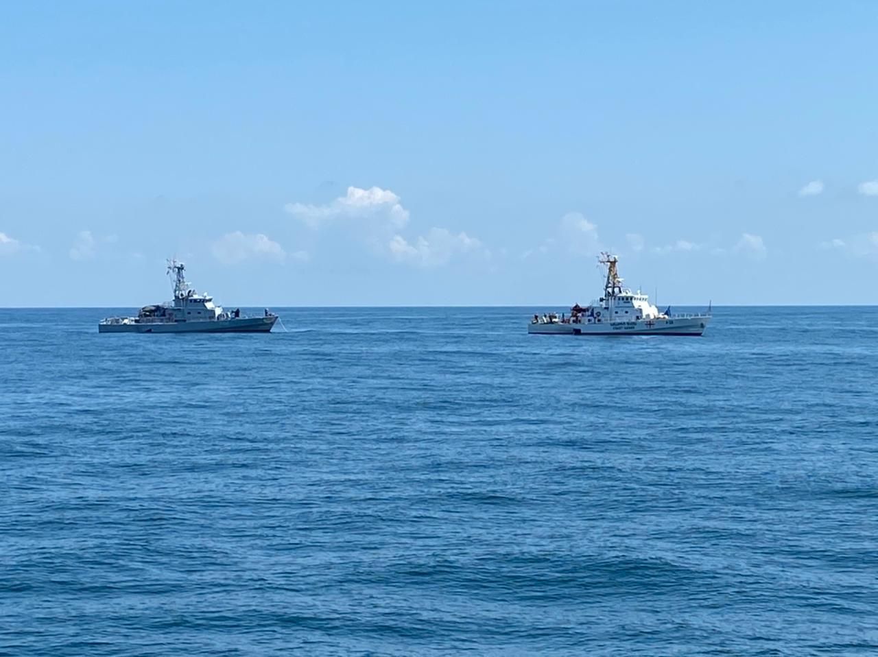 Моряки з України та Грузії провели у Чорному морі спільні навчання Моряки з України та Грузії провели у Чорному морі спільні навчання