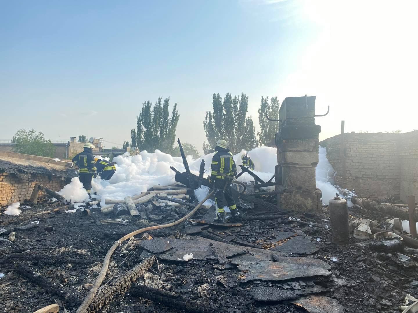 Пожежа на Сержанта Медведєва у Запоріжжі: фото наслідків