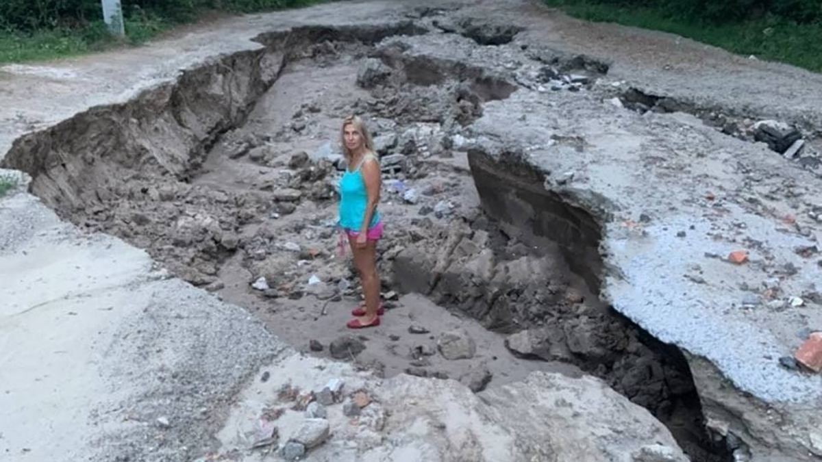 Каньйон біля Чаплінського кладовища в Дніпрі: відео Каньйон біля Чаплінського кладовища в Дніпрі: відео