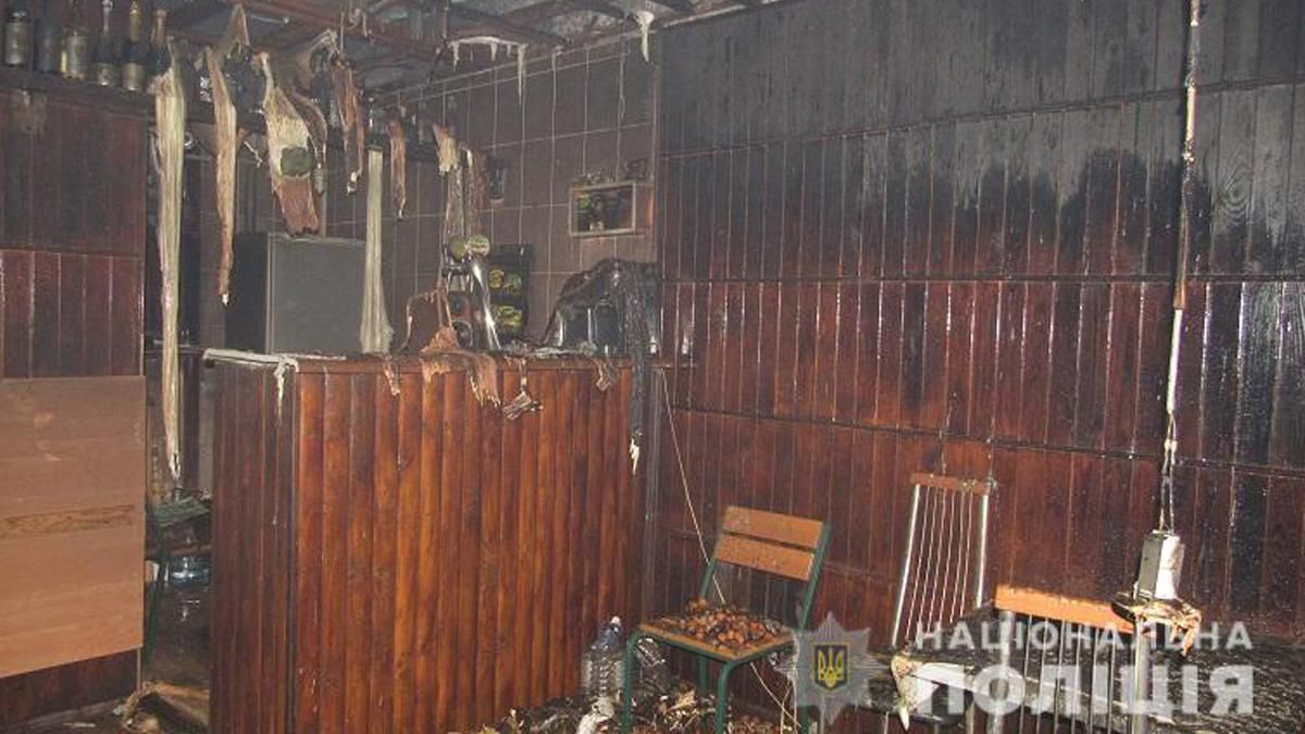 В Киеве мужчина сжег кафе, потому что не понравилось обслуживание