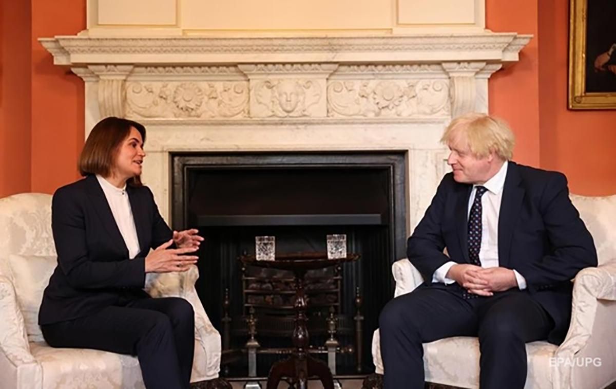 Тихановська зустрілася з Джонсоном – Голос Америки Тихановська зустрілася з Джонсоном – Голос Америки