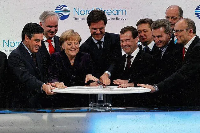 Церемонія відкриття «Північного потоку» Церемонія відкриття «Північного потоку»