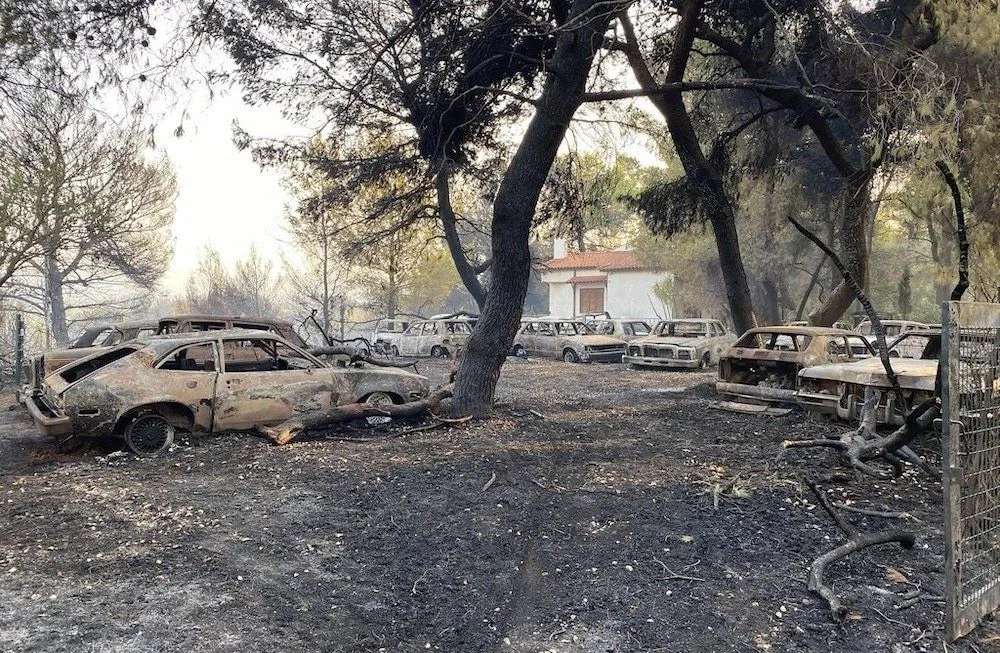 Пожежі у ГРеції Пожежі у ГРеції