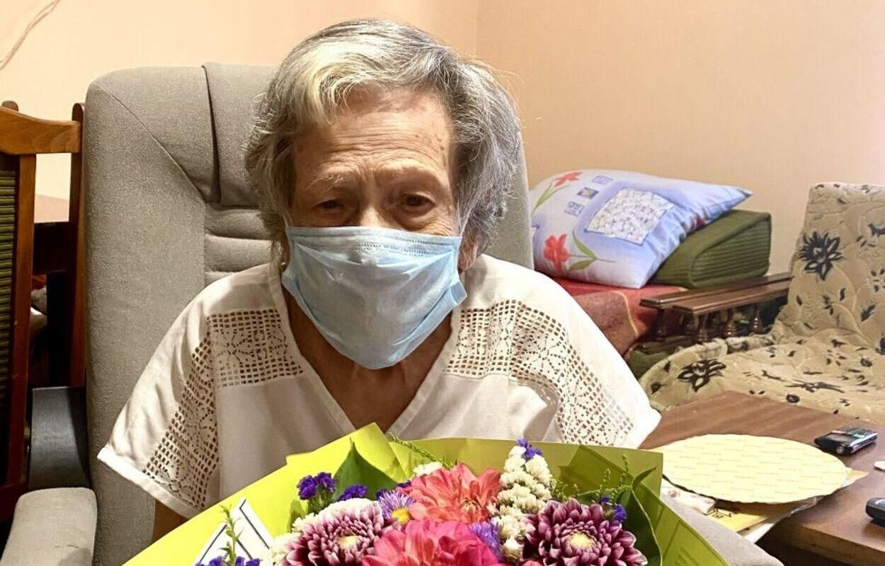Во Львове еще одна долгожительница отметила 101 день рождения 