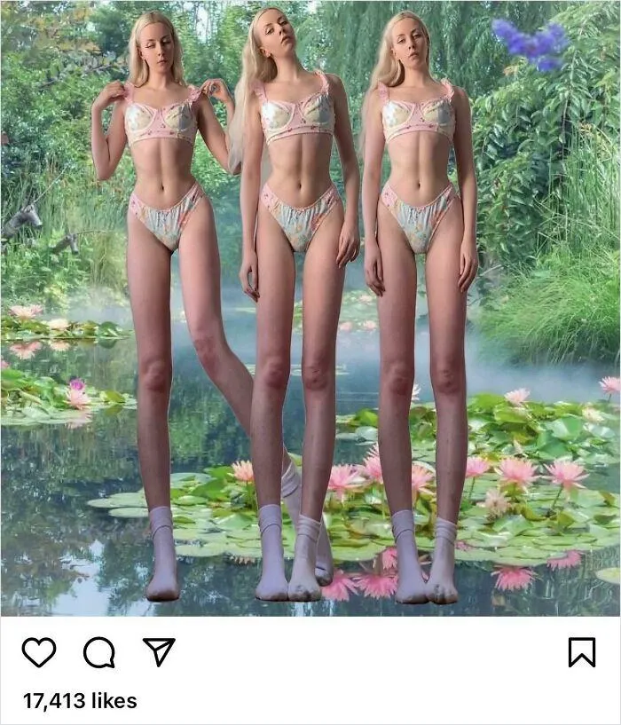 Невже хтось повірить, що ноги можуть бути такої довжини? Невже хтось повірить, що ноги можуть бути такої довжини?