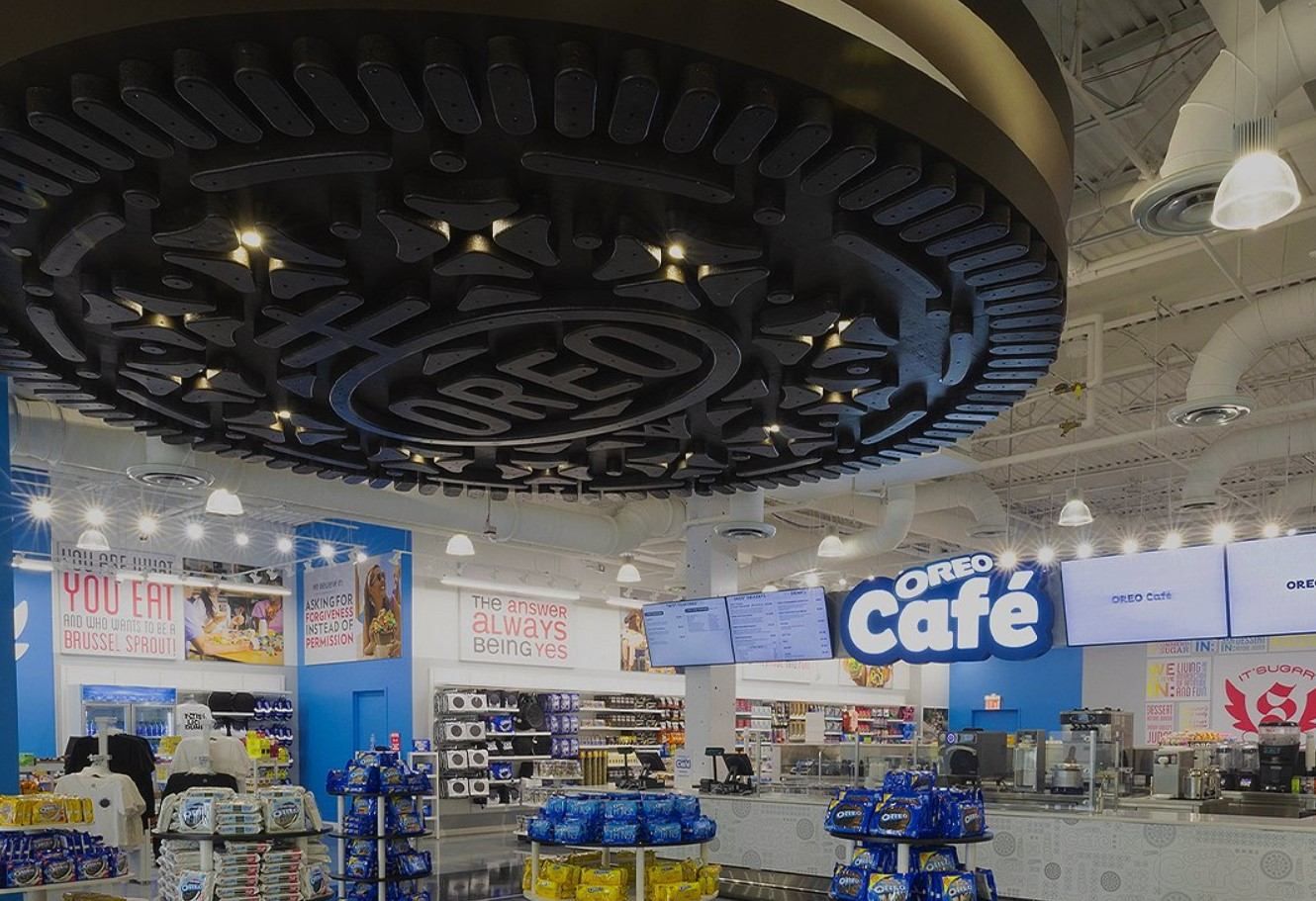 Oreo відкрив перше кафе Oreo відкрив перше кафе