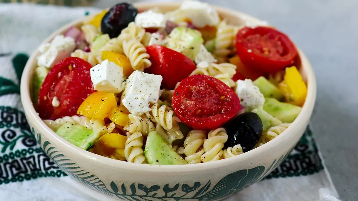 Салат с макаронами Салат с макаронами