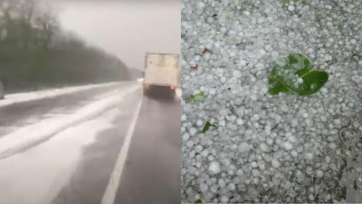 Кубань накрыл град, ветер и снег: фото, видео непогоды Кубань накрыл град, ветер и снег: фото, видео непогоды