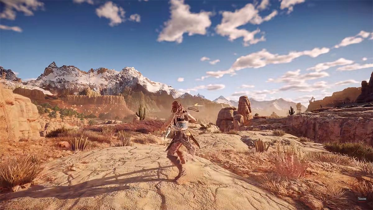 Блогер попытался показать максимум игры Horizon Zero Dawn