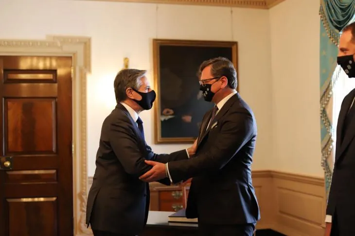 Блинкен заявил, что поддерживает Украину Блинкен заявил, что поддерживает Украину