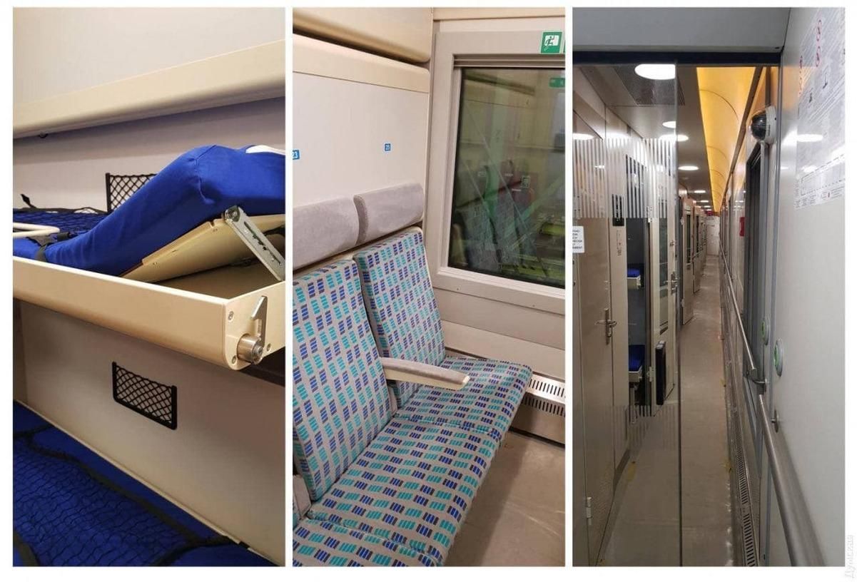 Как выглядят вагоны элитного поезда Киев - Одесса Как выглядят вагоны элитного поезда Киев - Одесса