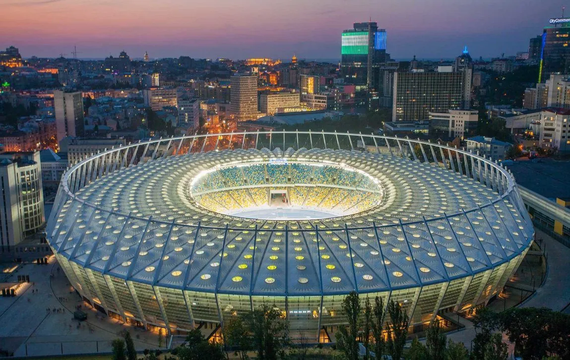 Сучасна арена Олімпійський,  Київ, 30 років Незалежності, як змінився Київ за 30 років 