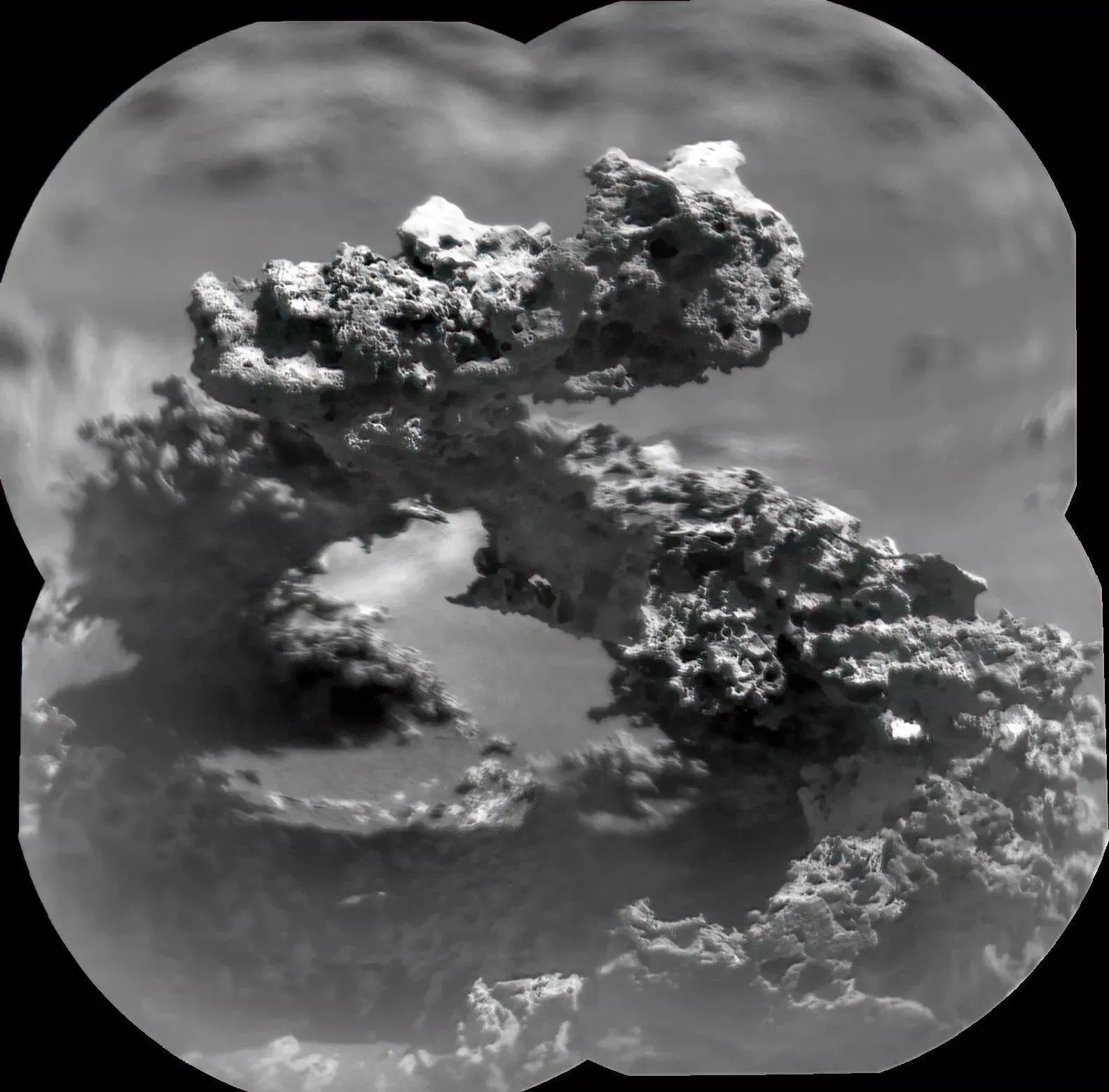 Арка на Марсі, знайдена марсоходом Curiosity 