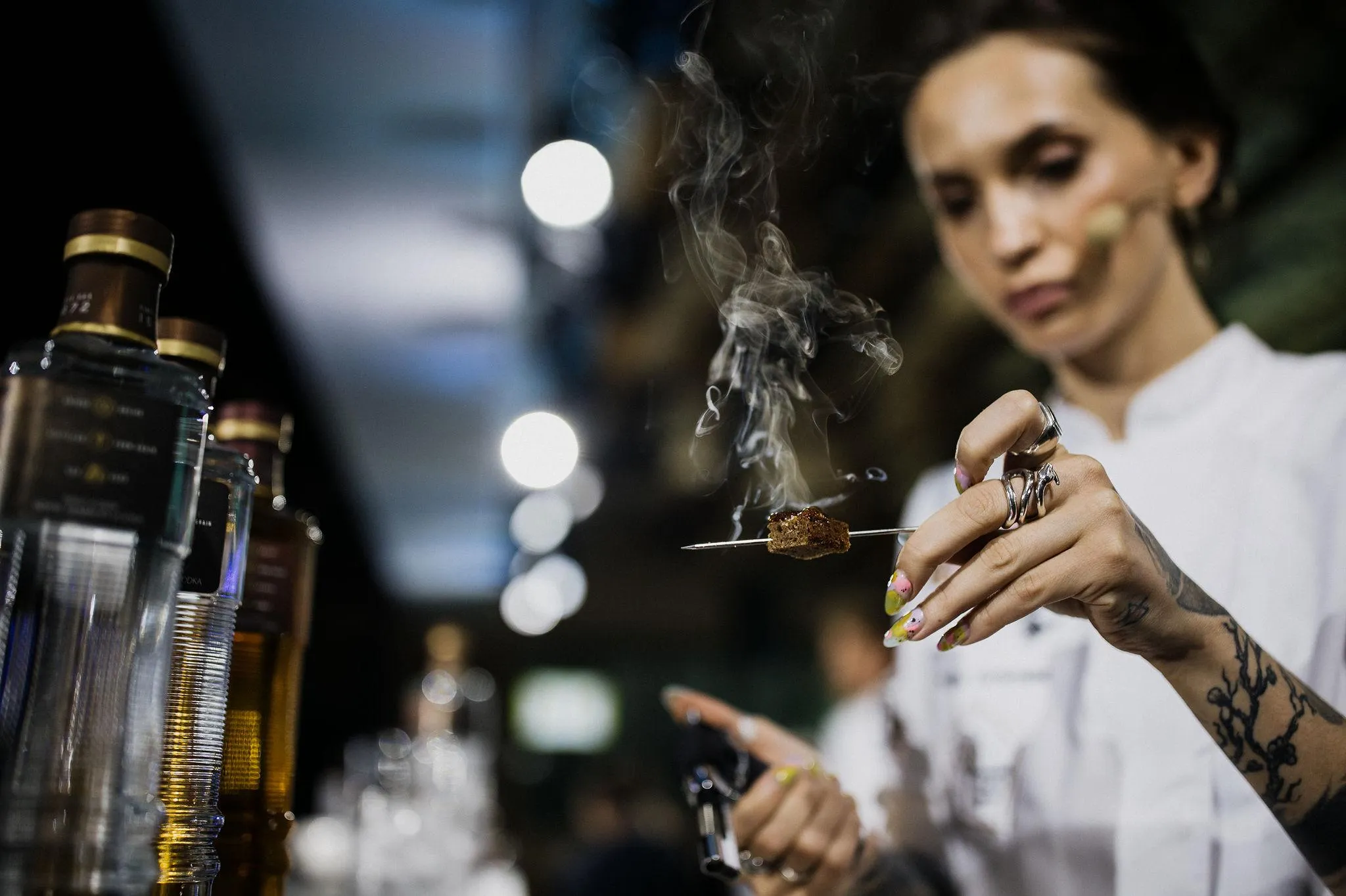 Страви подають з коктейлями на основі Nemiroff Страви подають з коктейлями на основі Nemiroff