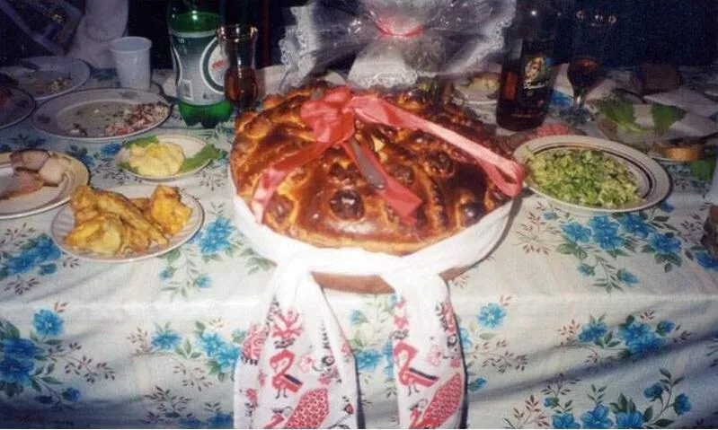 Весільний коровай у селі Крутьки, Весільний коровай у селі Крутьки,