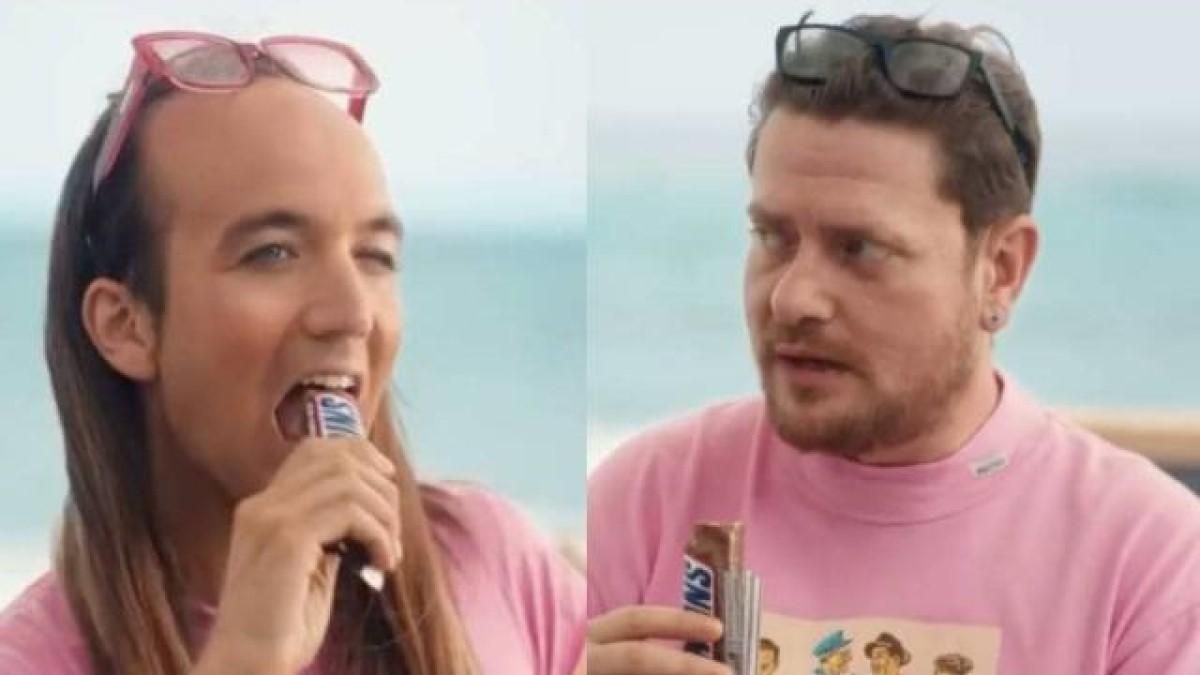 Скандальний відеоролик Snickers Скандальний відеоролик Snickers