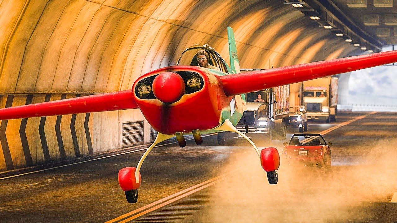 Геймер поразил сеть навыками пилотирования в GTA V