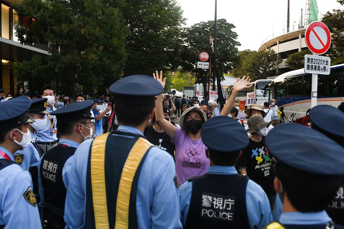 У Токіо спалахнули протести перед закриттям Олімпіади-2020: фото