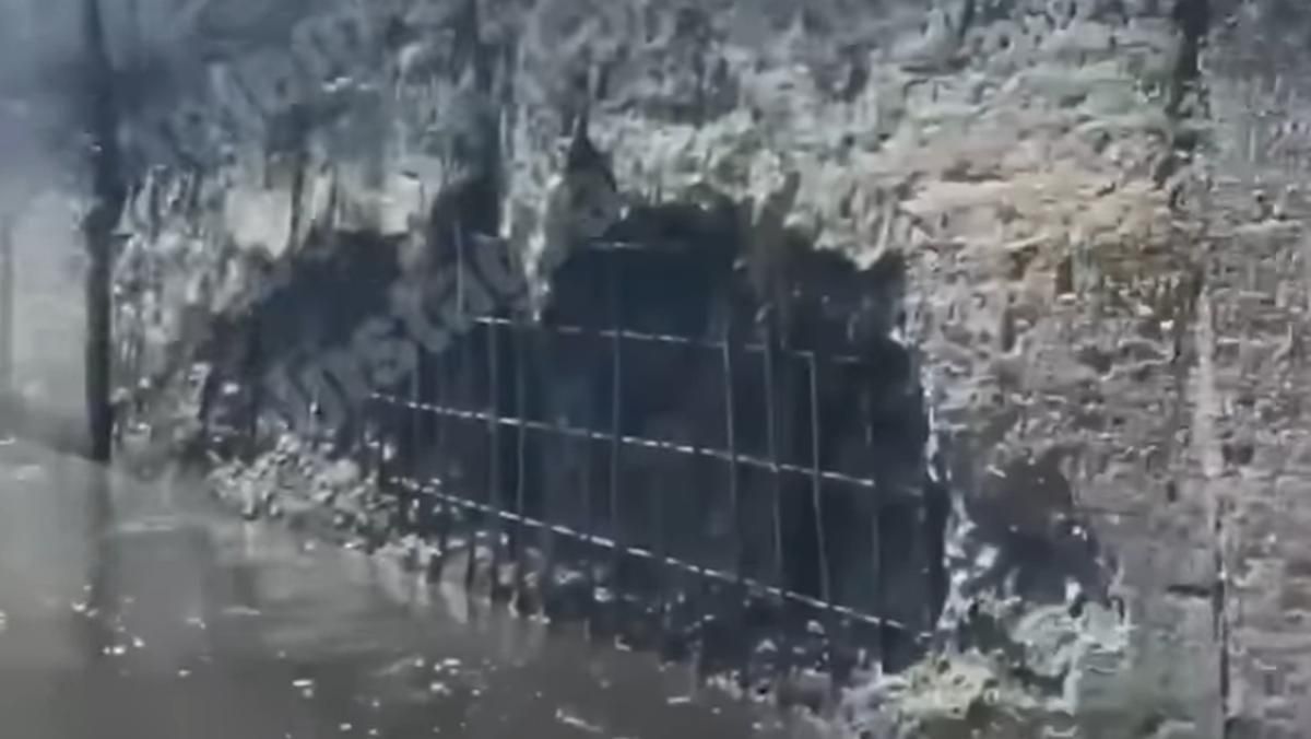 Шлюз Киевского водохранилища находится в ужасном состоянии