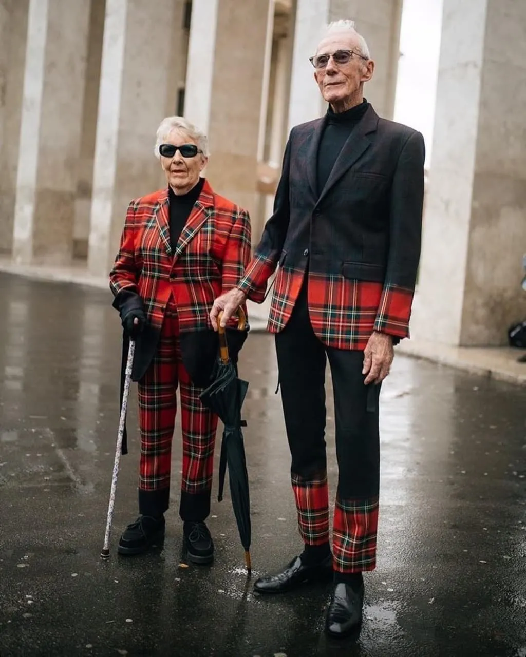 Стильна французьке подружжя Стильна французьке подружжя