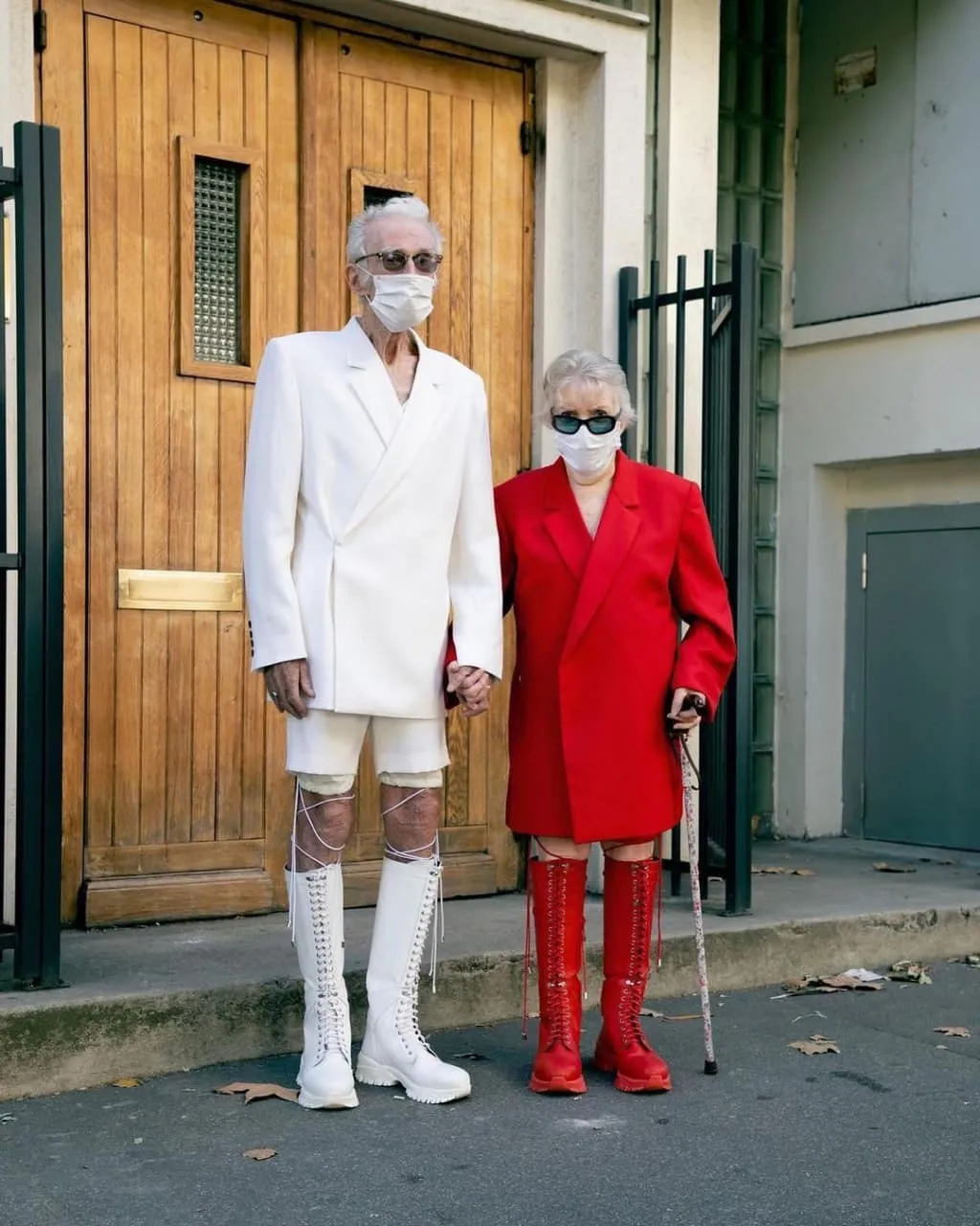 Стильна французьке подружжя Стильна французьке подружжя