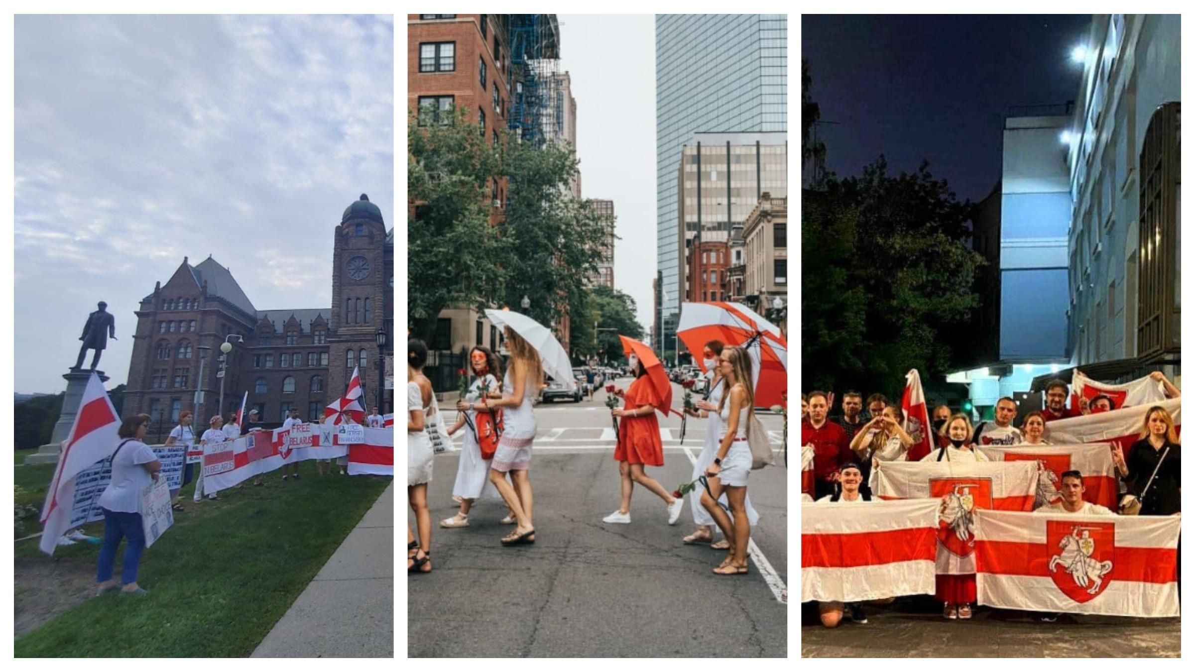 Річниця початку протестів у Білорусі: по світу пройшли акції підтримки Річниця початку протестів у Білорусі: по світу пройшли акції підтримки